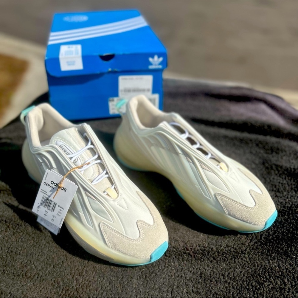 Adidas Ozrah Clear Brown & White Q46433 US Size 11 Mens Sneakers New in Box